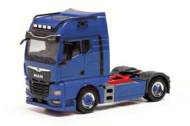 MAN  - TGX GX blue - 1:87 - Herpa - H313711-003 - herpa313711-003 | Toms Modelautos