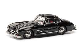 Mercedes Benz  - 300 SL black - 1:87 - Herpa - H421089 - herpa421089 | Toms Modelautos