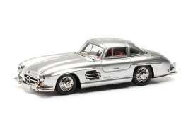 Mercedes Benz  - 300 SL silver metallic - 1:87 - Herpa - H430975 - herpa430975 | Toms Modelautos