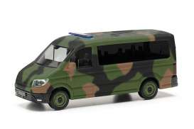 MAN  - TGE green/brown/black - 1:87 - Herpa - 700825 - herpa700825 | Toms Modelautos