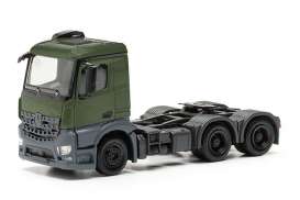 Mercedes Benz  - Arocs M 6x4 green - 1:87 - Herpa - H747066 - herpa747066 | Toms Modelautos