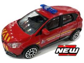 Renault  - Capture red/yellow - 1:43 - Bburago - 300-REN03 - bura300-REN03 | Toms Modelautos