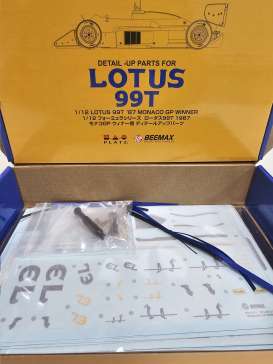 Lotus  - 99T 1987  - 1:12 - Beemax - EX12001 - bmx12001E | Toms Modelautos