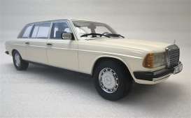 Mercedes Benz  - W123 Lang 1978 white - 1:18 - Cult Models - CML005-3 - CML005-3 | Toms Modelautos