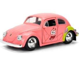 Volkswagen  - Beetle 1959 roze - 1:32 - Jada Toys - 35479 - jada253252053 | Tom's Modelauto's