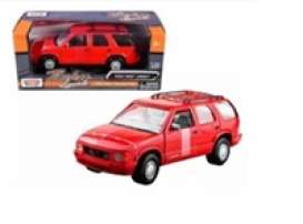 GMC  - Jimmy 1994 red - 1:24 - Motor Max - 73206r - mmax73206r | Toms Modelautos