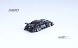 Mazda  - RX7 black - 1:64 - Inno Models - in64-LBWK-RX7-01 - in64-LBWK-RX7-01 | Toms Modelautos