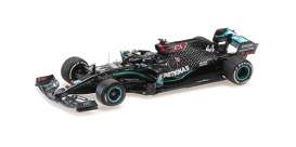 Mercedes Benz Petronas - W11 EQ Performance 2020 black/blue - 1:43 - Minichamps - 410200444 - mc410200444 | Tom's Modelauto's