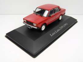 Lada  - Laika 2105 1991 red - 1:43 - Magazine Models - ARG125 - magARG125 | Toms Modelautos