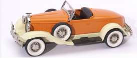 Hudson  - Greater 8 Murray Body orange/beige - 1:43 - Brooklin - BRK12 | Toms Modelautos