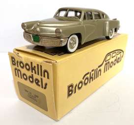 Tucker  - Torpedo 1963 gold - 1:43 - Brooklin - BRK2A | Toms Modelautos