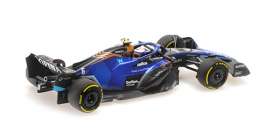 Williams  - FW44 2022 blue/black - 1:43 - Minichamps - 417220506 - mc417220506 | Toms Modelautos