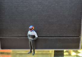 Figures diorama - Alonso 2023 black/wite - 1:43 - Cartrix - CT081 - CT081 | Toms Modelautos