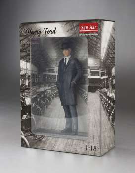 diorama Figures - Henry Ford Figure 2024  - 1:18 - SunStar - 004FF - sun004FF | Toms Modelautos