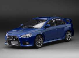 Mitsubishi  - Lancer Evo X blue metallic - 1:18 - SunStar - 5823 - sun5823 | Toms Modelautos