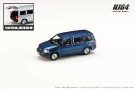 Toyota  - Probox Van DX dark blue - 1:64 - Hobby Japan - HJ641062BL - HJ641062BL | Toms Modelautos
