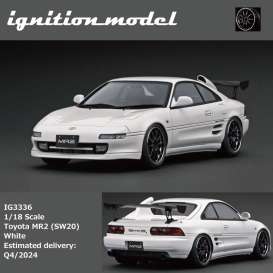 Toyota  - MR2 white - 1:18 - Ignition - IG3336 - IG3336 | Toms Modelautos