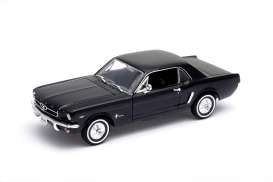 Ford  - 1964 black - 1:24 - Welly - 22451bk - welly22451bk | Toms Modelautos