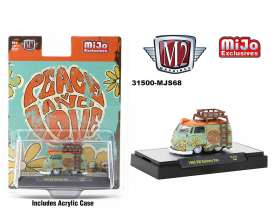 Volkswagen  - Delivery Van 1960 green/orange/brown - 1:64 - M2 Machines - 31500-MJS68 - M2-31500MJS68 | Toms Modelautos