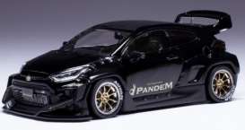 Toyota  - Pandem GR 2022 black - 1:43 - IXO Models - MOC340 - ixMOC340 | Toms Modelautos