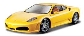 Ferrari  - F430 2004 yellow - 1:24 - Magazine Models - F430 - mag24F430 | Toms Modelautos