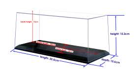 Accessoires diorama - 2014 transparant/black - 1:18 - Triple9 Collection - 189910 - T9-189910 | Toms Modelautos