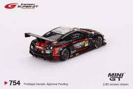 Nissan  - GTR (35) Nismo 2023 black/red - 1:64 - Mini GT - 00754-L - MGT00754lhd | Toms Modelautos