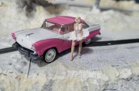 Figures diorama - Marilyn white - 1:64 - Cartrix - CTLE64007 - CTLE64007 | Toms Modelautos