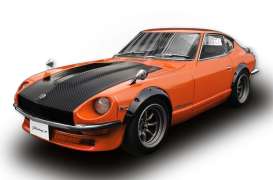 Datsun  - Fairlady Z (S30) orange/carbon - 1:18 - SunStar - 3516 - sun3516 | Toms Modelautos