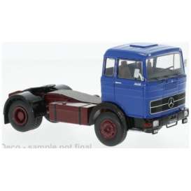 Mercedes Benz  - LPS 1632 1970 blue - 1:43 - IXO Models - tr175 - ixtr175 | Toms Modelautos