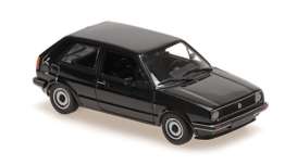 Volkswagen  - Golf 1985 black - 1:43 - Maxichamps - 940054101 - mc940054101 | Toms Modelautos
