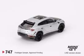 Lamborghini  - Urus 2024 grey - 1:64 - Mini GT - 00747-L - MGT00747lhd | Toms Modelautos