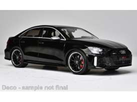 Audi  - RS3 2022 black - 1:18 - MCG - MCG18450 - MCG18450 | Toms Modelautos
