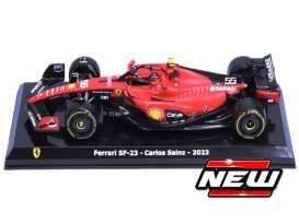 Ferrari  - SF-23 2023 red - 1:24 - Bburago - 26808S - bura26808S | Toms Modelautos