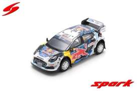 Ford  - Puma 2024 black/red/white - 1:43 - Spark - s6867 - spas6867 | Toms Modelautos