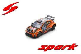 Toyota  - Yaris 2024 red/black - 1:43 - Spark - s6871 - spas6871 | Toms Modelautos