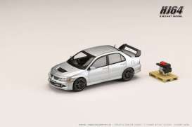 Mitsubishi  - Lancer silver - 1:64 - Hobby Japan - HJ644054S - HJ644054S | Tom's Modelauto's