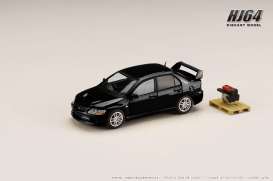 Mitsubishi  - Lancer black - 1:64 - Hobby Japan - HJ645054BK - HJ645054BK | Toms Modelautos