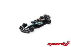 Mercedes Benz AMG - W15 2024 white/black - 1:64 - Spark - Y364 - spaY364 | Toms Modelautos