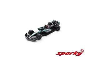 Mercedes Benz AMG - W15 2024 white/black - 1:64 - Spark - Y365 - spaY365 | Toms Modelautos