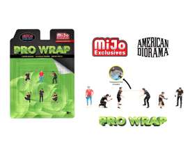 Tools Garage Accessoires - Pro Wrap Figure Set. various - 1:64 - American Diorama - 2413MJ - AD2413MJ | Toms Modelautos