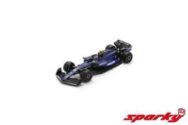 Williams  - FW46 2024 blue - 1:64 - Spark - Y376 - spaY376 | Toms Modelautos