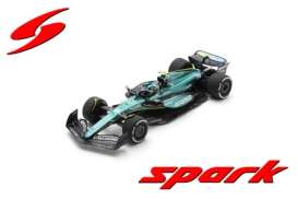 Aston Martin  - AMR24 2024 black/green - 1:18 - Spark - 18S992 - spa18S992 | Toms Modelautos