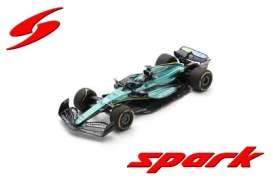 Aston Martin  - AMR24 2024 black/green - 1:18 - Spark - 18S993 - spa18S993 | Toms Modelautos