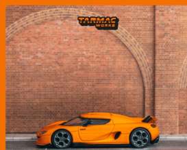 Koenigsegg  - CC850 orange - 1:64 - Tarmac - T64G-TL051-OR - TC-T64G-TL051OR | Toms Modelautos