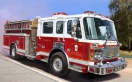 American  - La France Eagle Fire Pumper  - 1:72 - Trumpeter - 07445 - tr07445 | Toms Modelautos