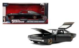 Dodge  - Charger 1968 black - 1:24 - Jada Toys - 32614 - jada253203075 | Toms Modelautos