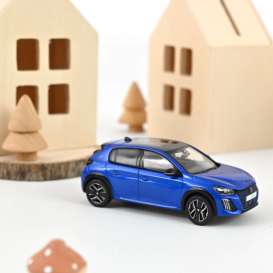 Peugeot  - 208  GT 2024 blue - 1:43 - Norev - 472843 - nor472843 | Toms Modelautos