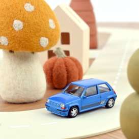 Renault  - SuperCinq GT Turbo Ph II 1988 blue - 1:43 - Norev - 510540 - nor510540 | Tom's Modelauto's