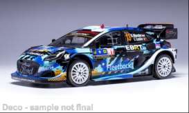 Ford  - Puma  2023 blue/black/white - 1:18 - IXO Models - rmc188 - ixrmc188 | Toms Modelautos